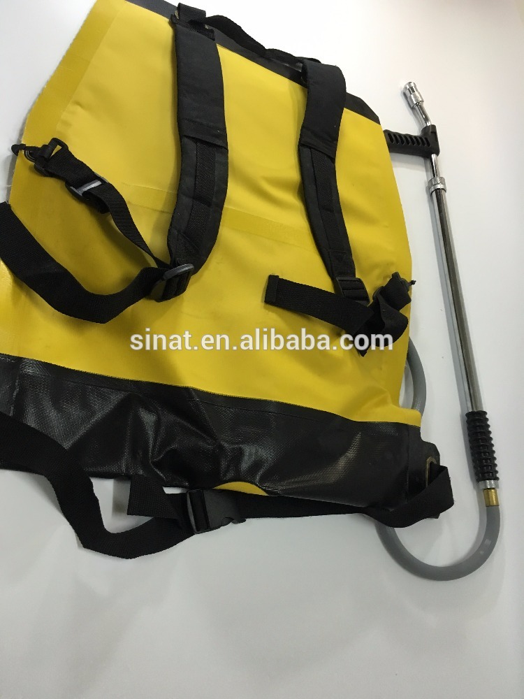 Backpack fire fighting equipment