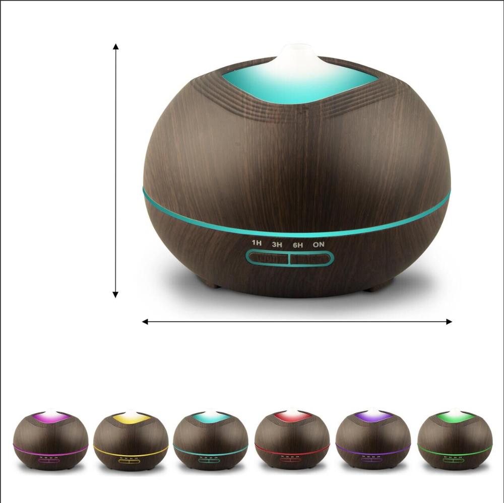 Wholesale Hidly 400ml Aromatherapy Essential Oil Diffuser With 7 Color Change,High Quality Ultrasonic Humidifier