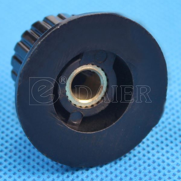 Skirted 6MM Shaft Volume Control Plastic Radio Knobs For Potentiometer