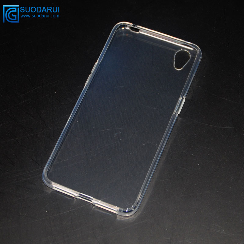 Silicon Clear TPU cover For OPPO A37 transparent case
