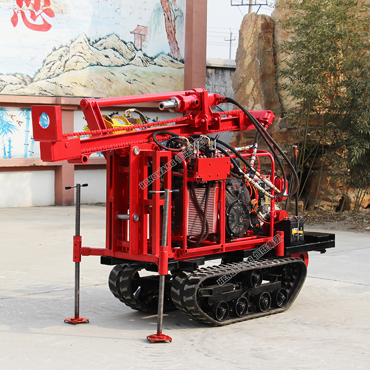tunnel petrol rock  mining drill machine