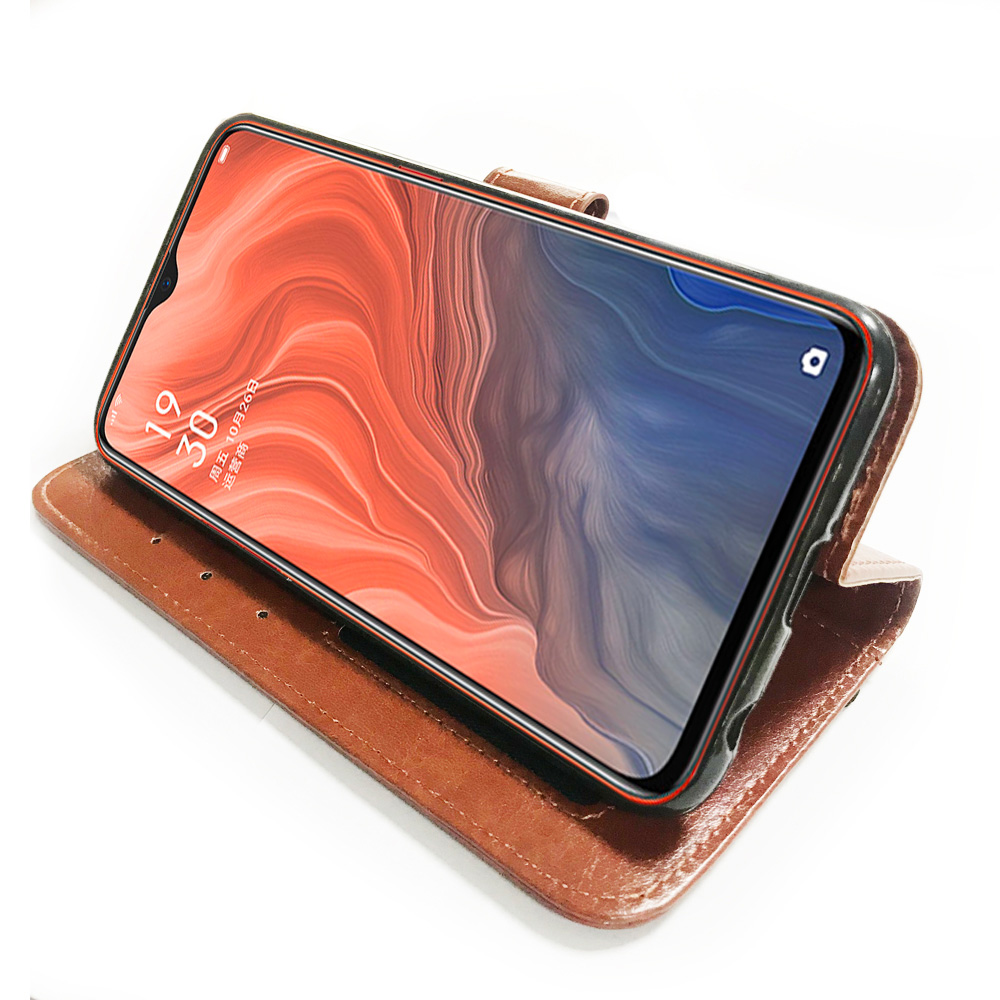 Wallet Flip leather case For OPPO Reno Z cover