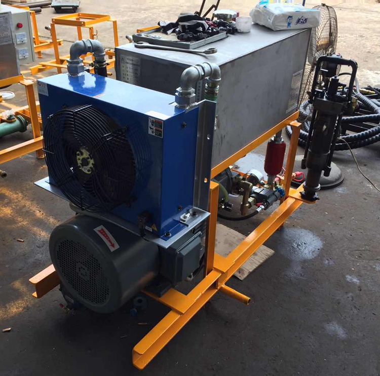 stone quarry application hydraulic rock drill machine yyt28