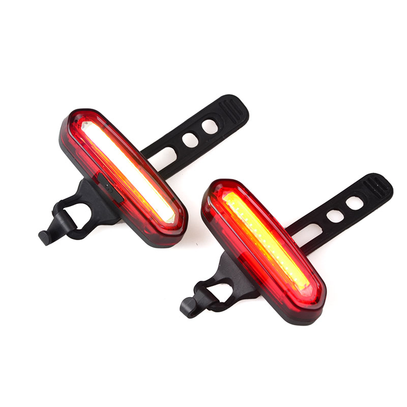 Bicycle Rear Led 6 Modes Lighting USB Charged Rechargeable Bike Tail Light