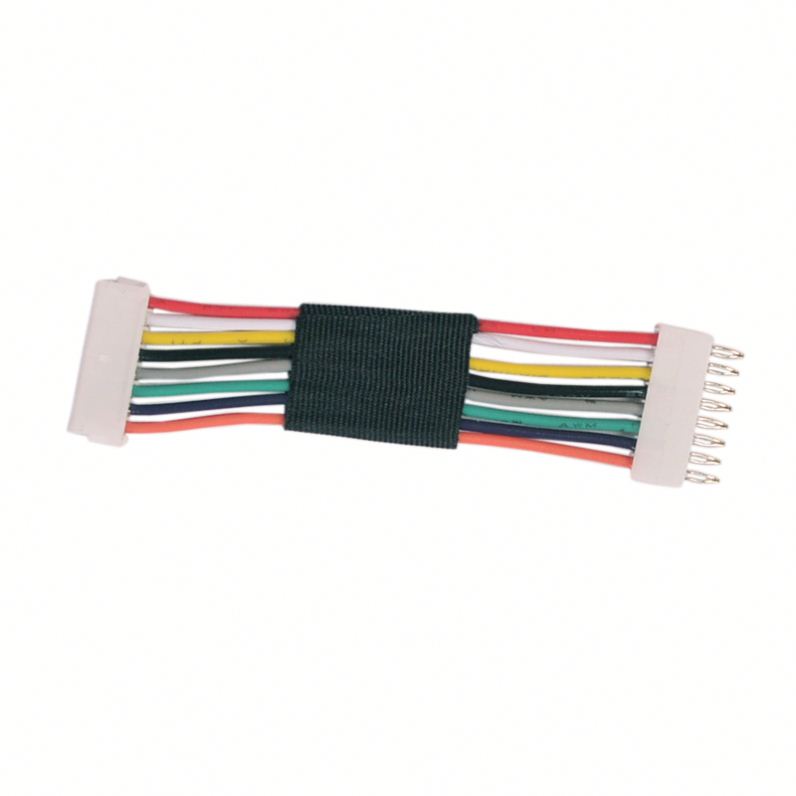 acetate tape wrapped ZH terminal SAN terminal with 1007 26AWG auto PCB custom wire harness