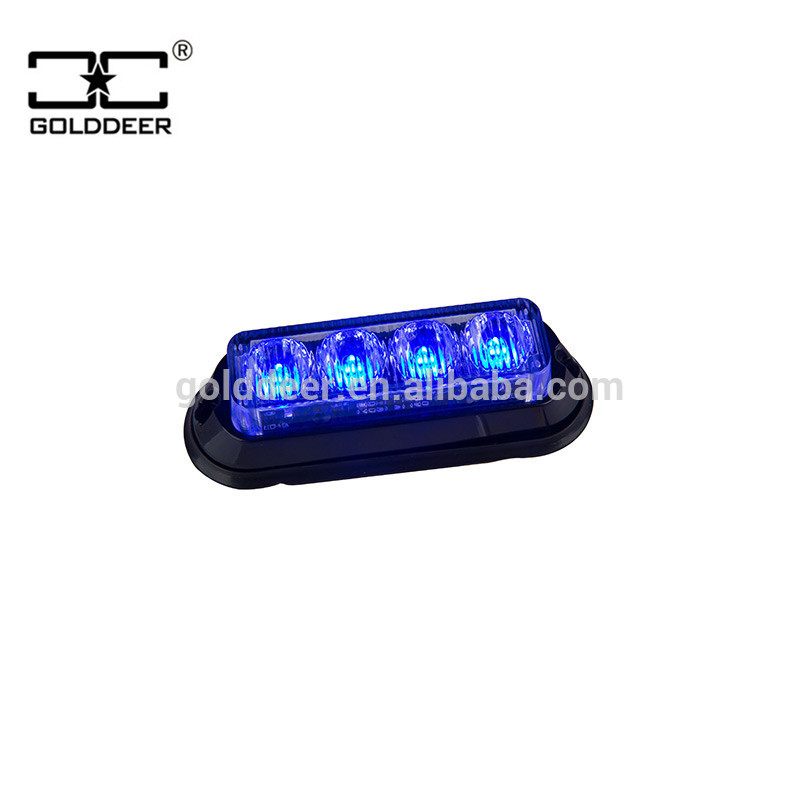 Waterproof Emergency Vehicles Warning Headlight Led Car Grille Light