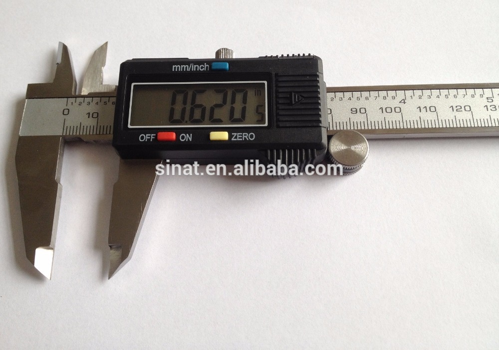 6 0-150mm Stainless Steel Digital Vernier Caliper