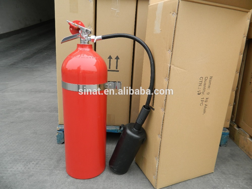 6.8kg Aluminium alloy DOT standard co2 extintor