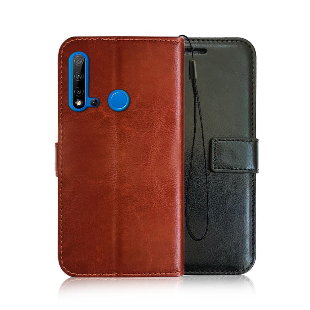 Book Wallet Flip leather Case for Huawei Nova 5 5i  PU Cell phone case  cover Pouch