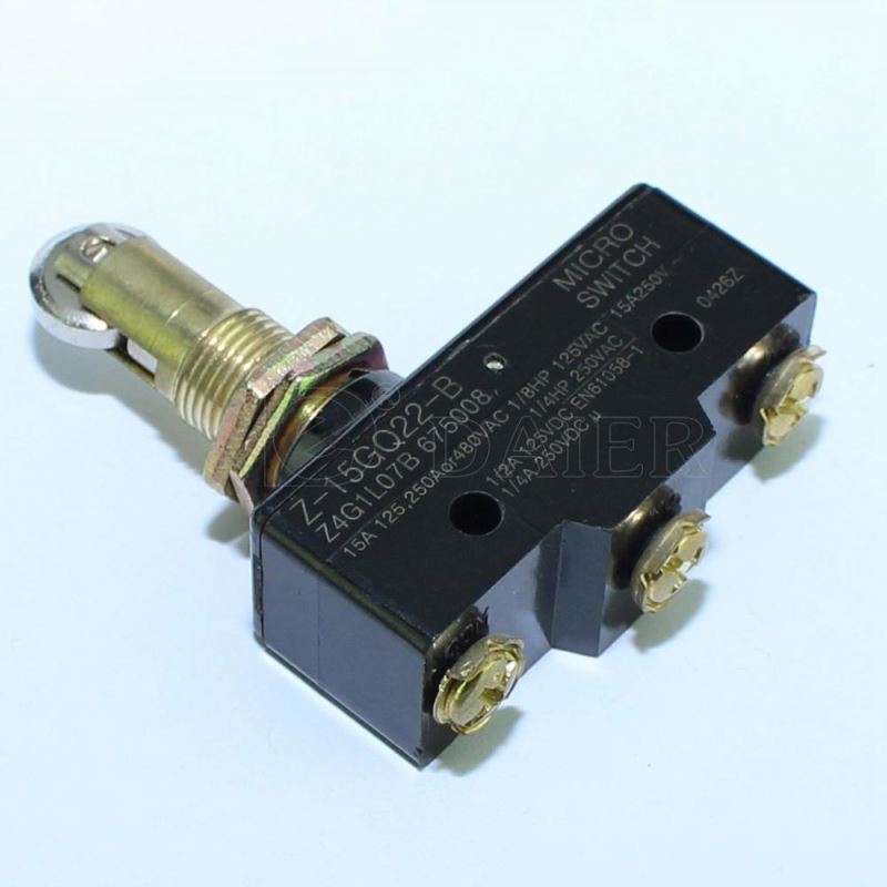T85 15A 250VAC SPDT 3pin ON OFF Reset 2 Way Micro Rotary Switch