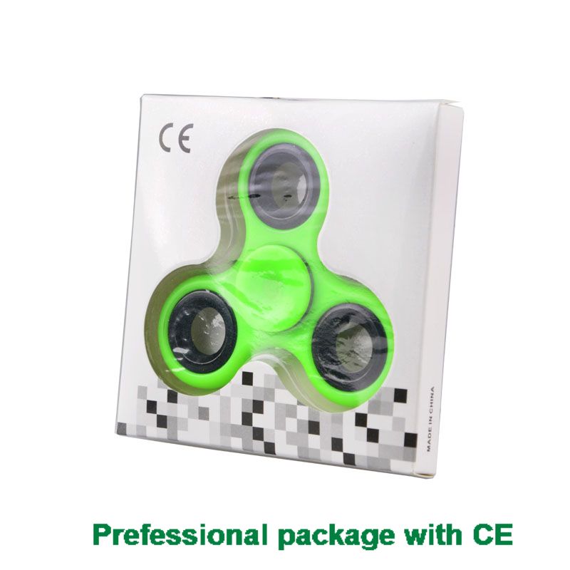 Crazy Rotation And Hot Selling Fidget Wind Hand Toys LED Light Metal Finger Spinner