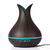 400ml serene wood grain ultrasonic aroma diffuser, Cool Mist Humidifier with 7-Color LED Lights and Waterless Auto Shut-off