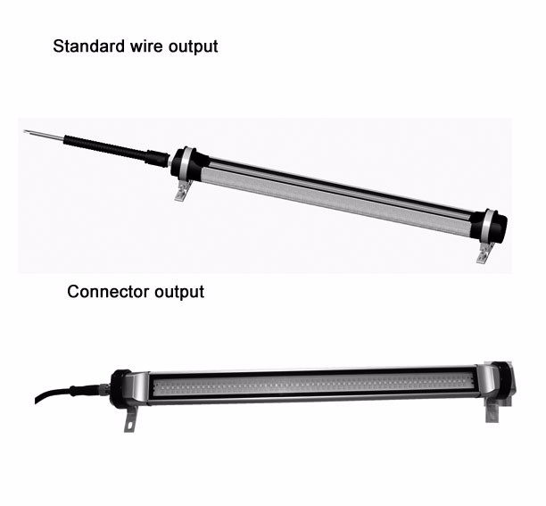 ONN M9S 300mm 7W IP67 LED tubular machine lighting DC24V AC100-265V CNC machine work light