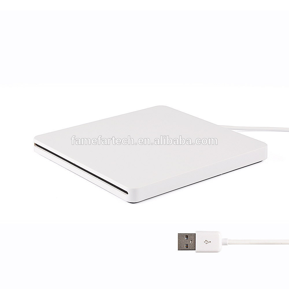 slim slot in external usb 3.0 3d blu-ray / dvd / cd drive / burner / writer / superdrive for apple mac imac