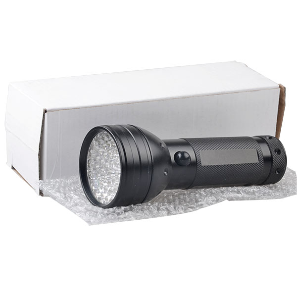 51 LED Torch UV Flashlight 395nm Wavelength For Pet UV Urine with 3AA Battery