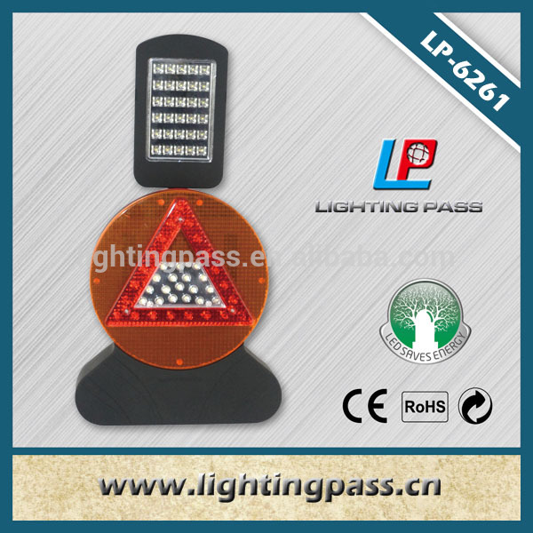 18+3+21 LED Multi-functional Dry Battery Auto Emergency Signal Traffic Warming Light
