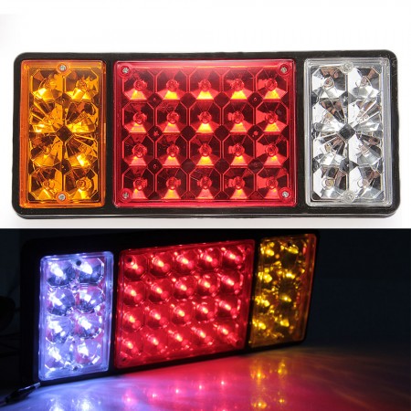 36 LED Waterproof 4W Tail Light Lamp Red/Yellow/White for Trailer Truck Boat