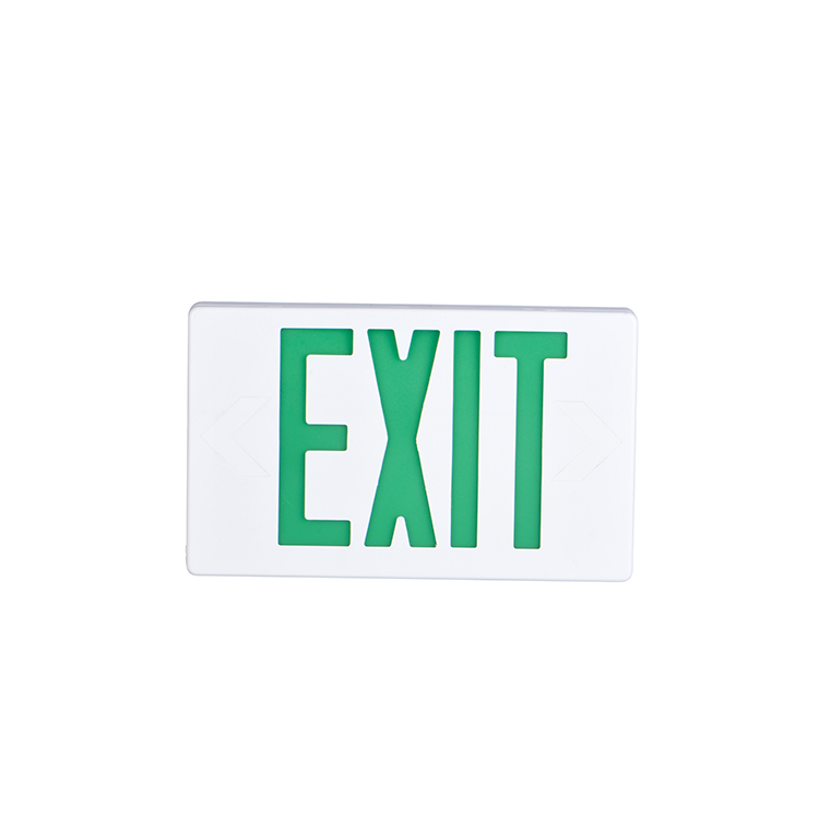 illuminated fire exit sign above door/ceiling CE RoHS SAA emergency sign exit lighting