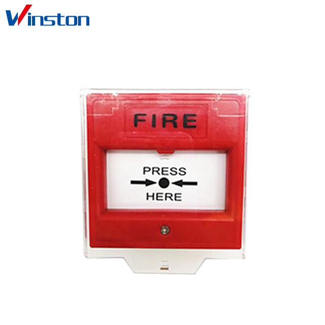 WS-502 24VDC Plastic Panel Manual Button Fire Reminder  Alarm Siren