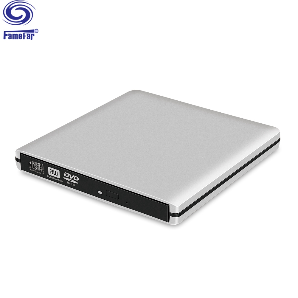Wholesale price External USB 3.0 Aluminum blu-ray drive 6x BD-R BD-ROM DVD CD RW Burner Writer