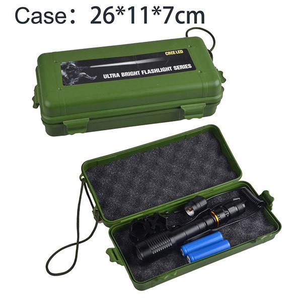 High Power Top Quality Aluminum focus T6 Long Distance Adjustable Zoomable LED rechargeable Flashlight