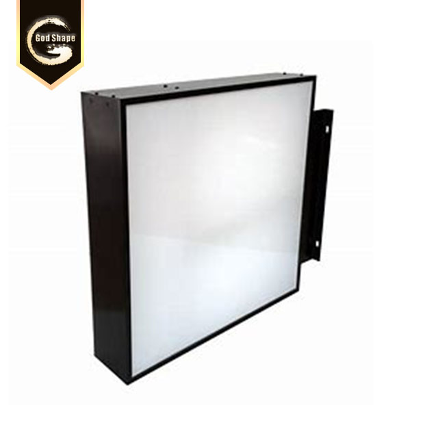 Modern Photo Poster Frame Menu Square Wall Mount Advertising led Light Box