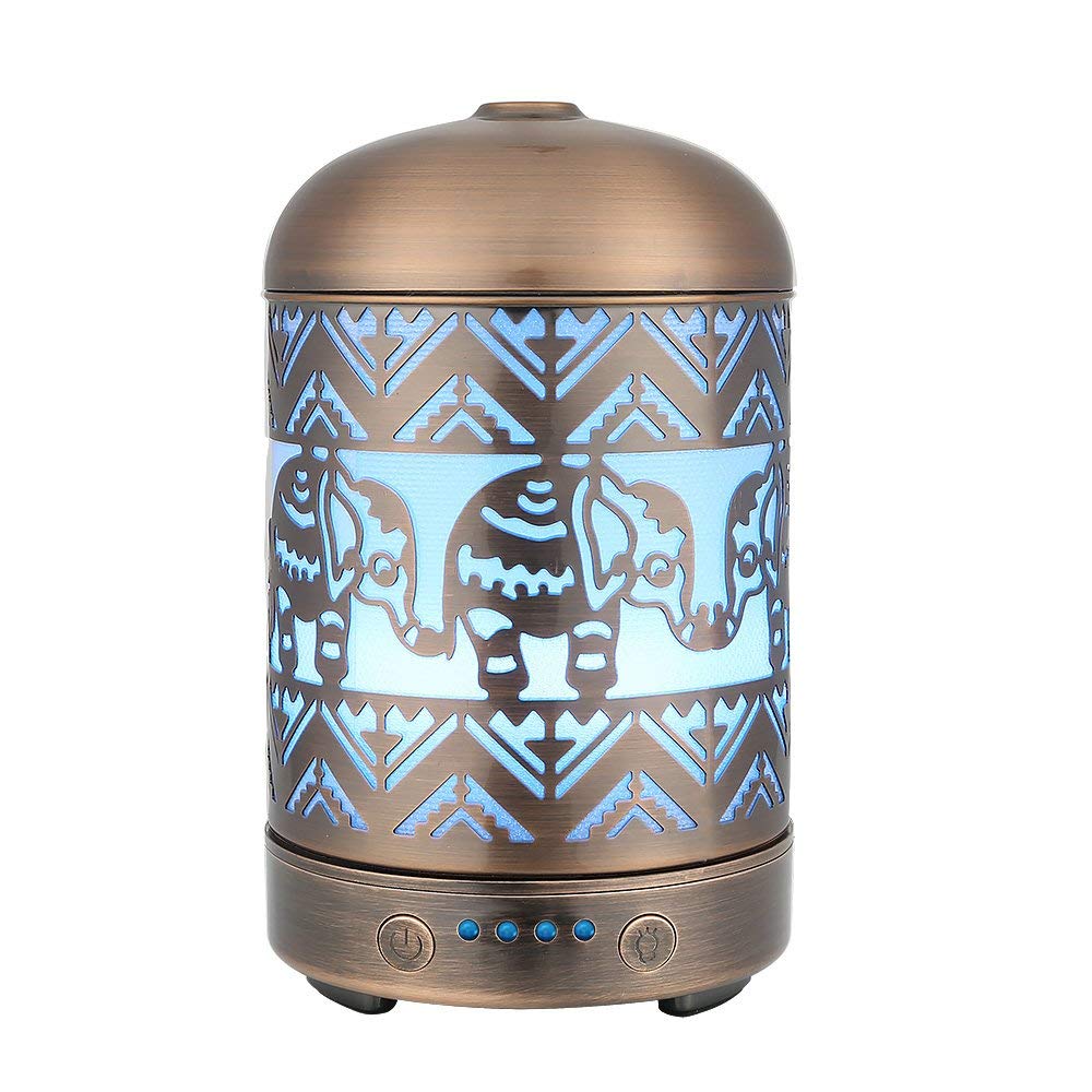 100ml Metal Aroma Diffuser with Colorful LED spa room diffuser, air aroma humidifier  kingdom come deliverance on the scent