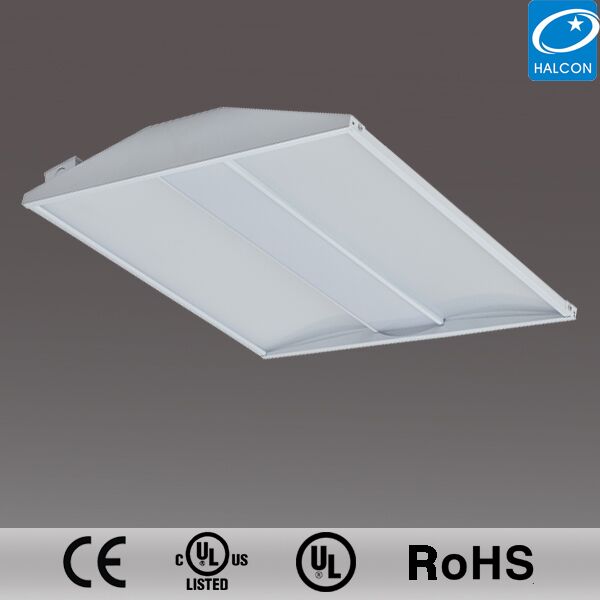 Office using UL/DLC V4.0 LED Light troffer RETROFIT Panel