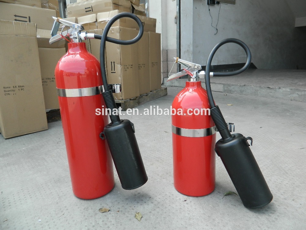 20ib Aluminium co2 Gas fire extinguisher