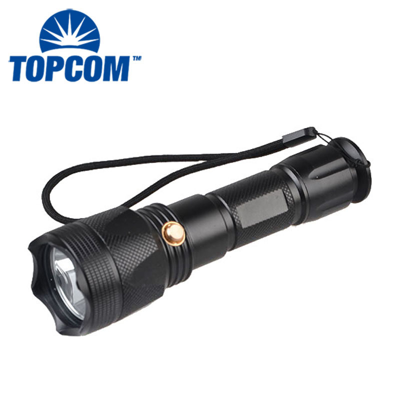 IP68 10W USA XM-L2 LED Waterproof Diving Flashlight Under Water Push Button Switch Most Powerful LED Diving Flashlight