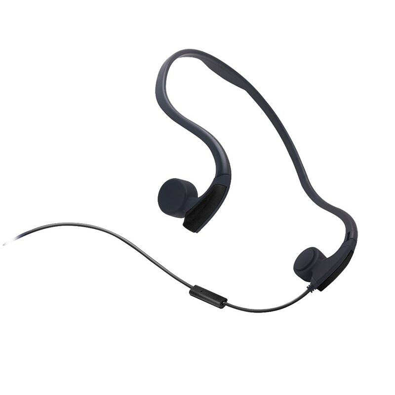 Wired Stereo Neckband Bone Conduction Headphones Sport