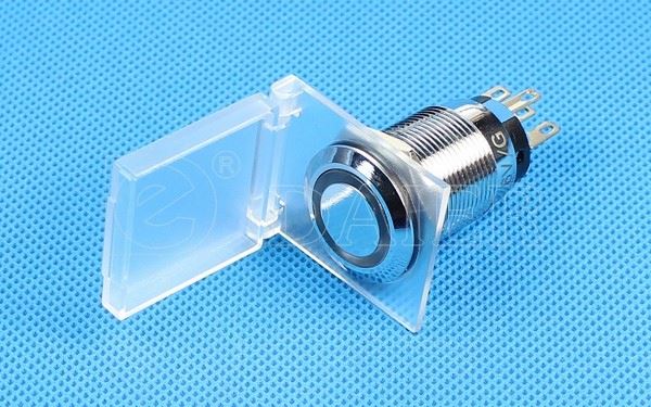 19MM Dustproof Square Shape Push Button Switch Cap Rectang