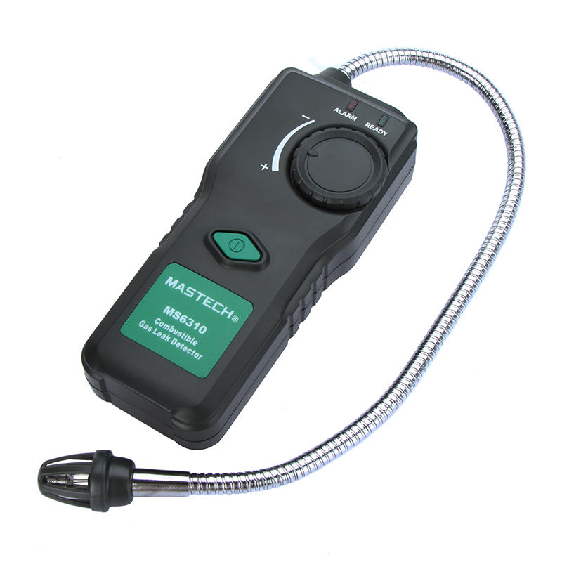 Portable Multifunctional Flammable Gas Detector Combustible Gas Leak Tester 10%-40% Sound Light Alarm Adjustable Sensitivity