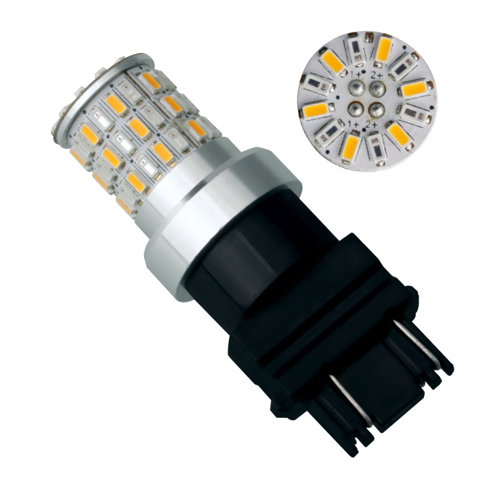 High Power Brake Lamp 3156 3157 66smd 3014 Led Reverse Light  Bulb 10-30V 2.5W 211lm  For Cars