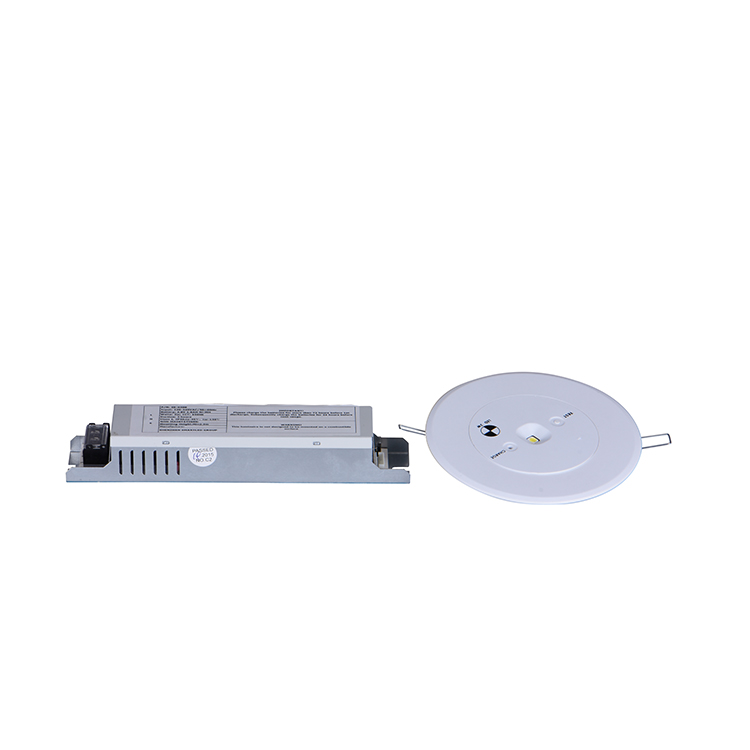 1X3W Ni-cad Battery Operated Led Emergency Light for Ceiling Recessed