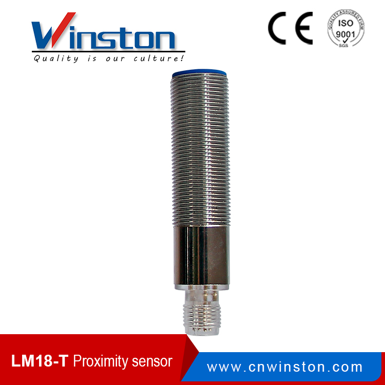 LM18-T NPN / PNP No / NC 2 Wire Optical Proximity Sensor with Connector