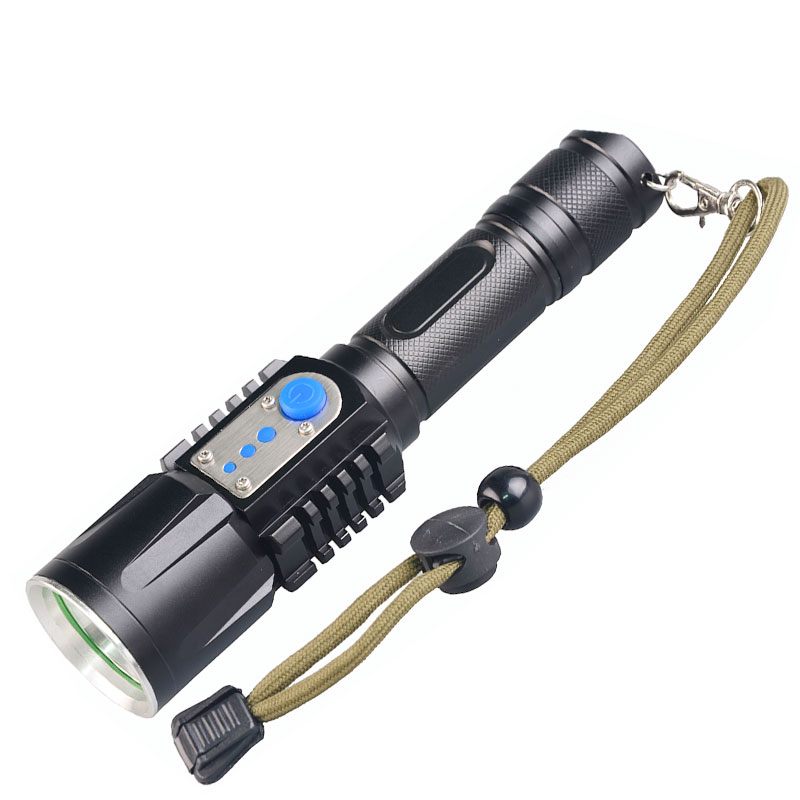 Waterproof 1000 Lumen Aluminium Alloy XML T6 Best G700 Led Tactical Rechargeable Flashlight