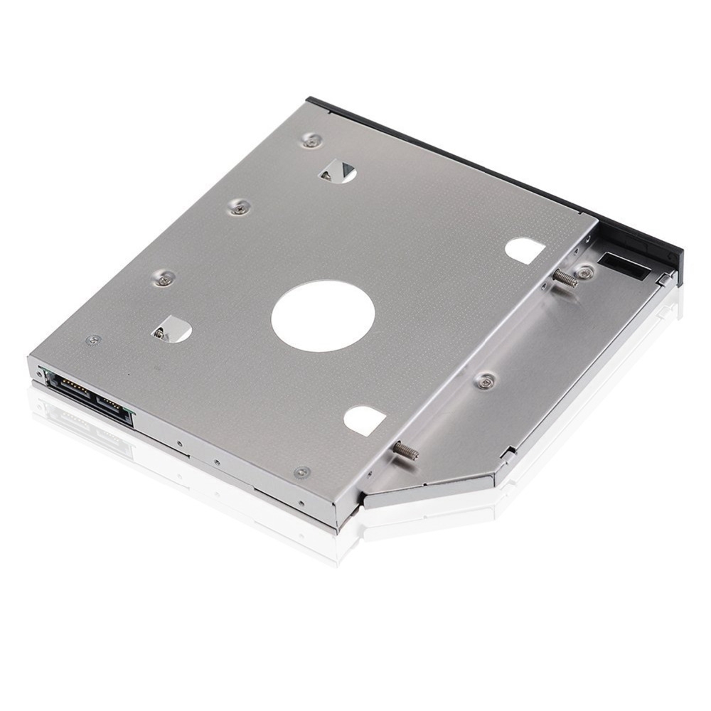 Manufacture 12.7mm Plastic Universal 2nd HDD Caddy 2.5 SSD HDD Case Enclosur SATA To SATA 3.0 For Laptop ODD DVD/CD-ROM Optibay