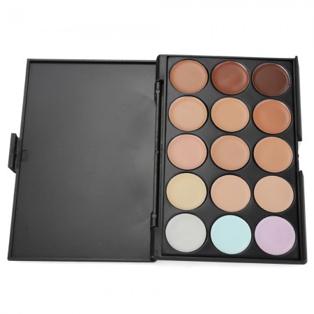 Fashionable Concealer Cream Camouflage Palette / Cover Makeup in 15 Colours