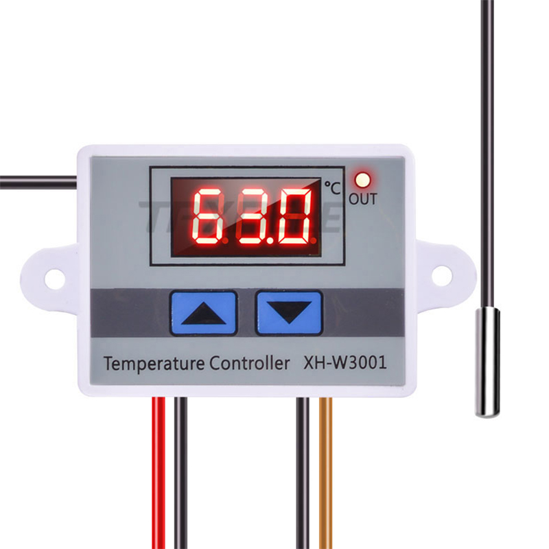 XH-W3001 LED Digital Temperature Controller Thermostat Regulator Switch Control AC220V 10A Module for Sensor Probe