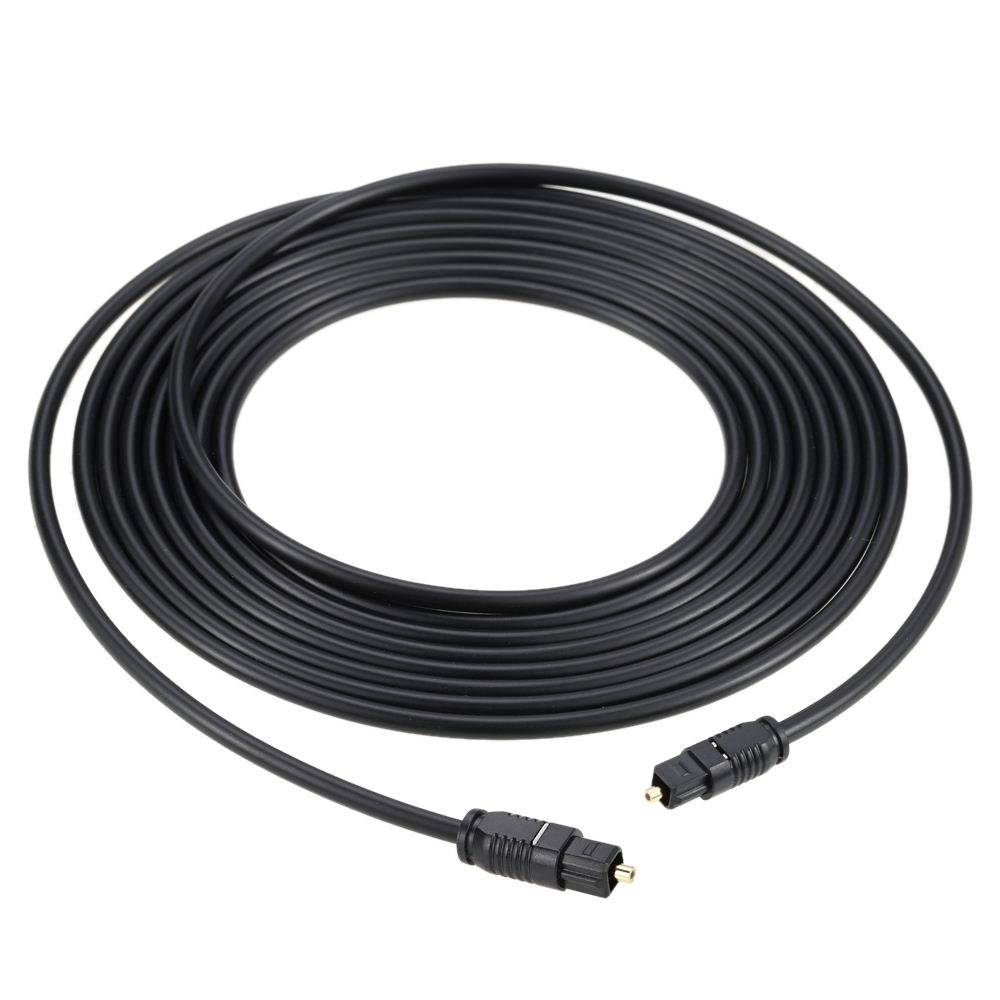 32.8ft 10m EMK PVC 24K Gold Plated Digital Fiber Optical Toslink Audio Cable for Speaker Amplifier DVD CD Player TV