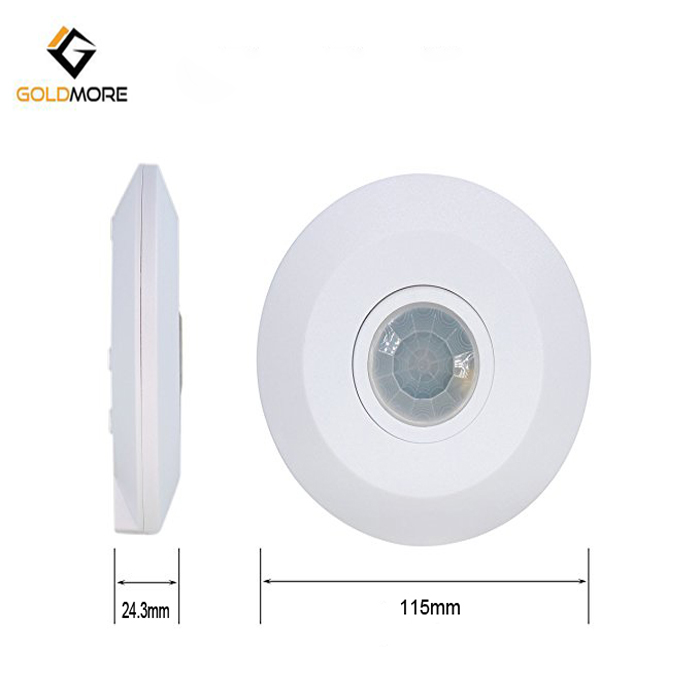 360 Degree Outdoor Wired PIR Infrared Motion Sensor 110V-240V Adjustable Ceiling Infrared Body Motion Sensor