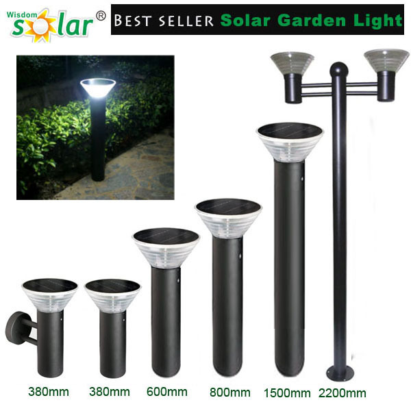 Best selling CE solar path lights for garden lighting with two colors outdoor