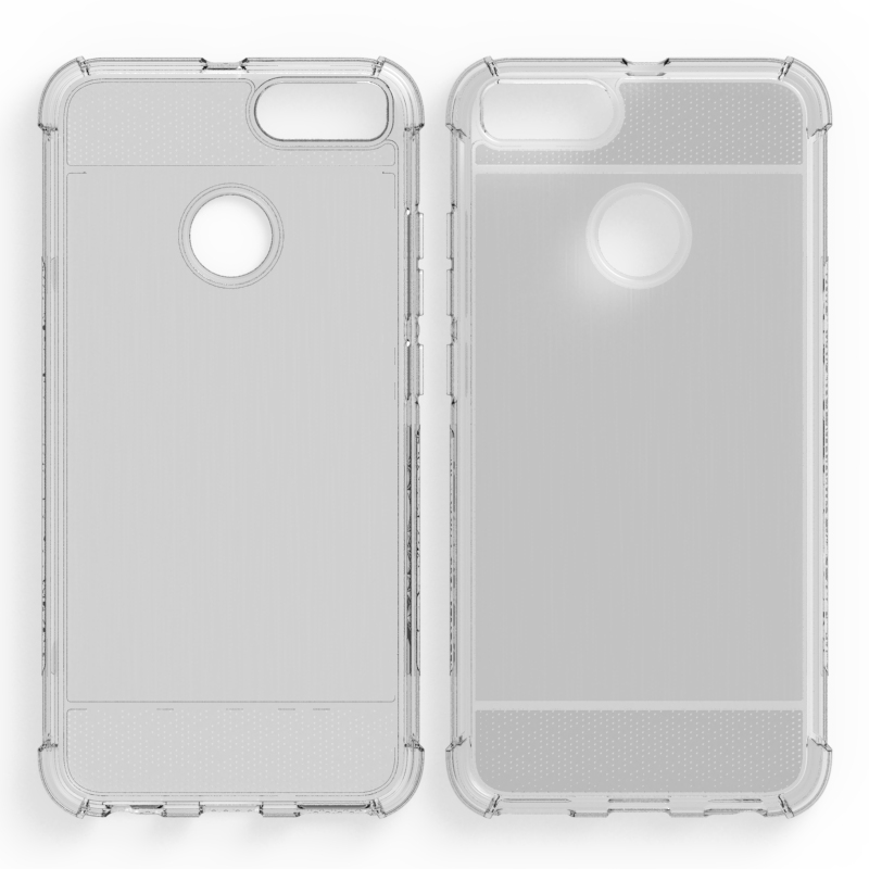 2017 New Arrival Carbon Fiber Shockproof Tpu case for xiaomi 5x Mi 5X Mi A1 Brushed Effect