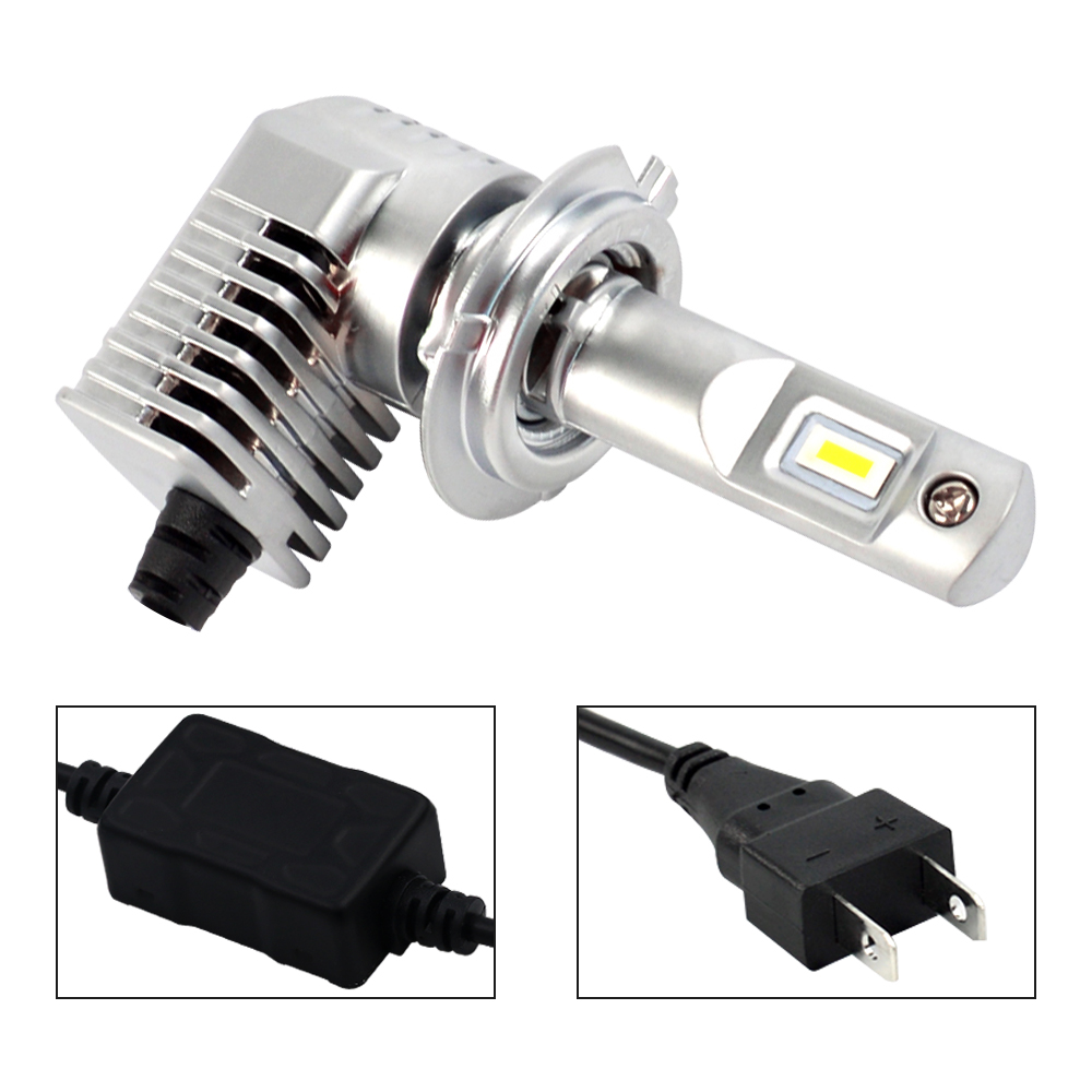 New Invention Led Lights Head Lamp H3 360 Xhp70 H7 Cob C6 Auto Car Headlight Bulb