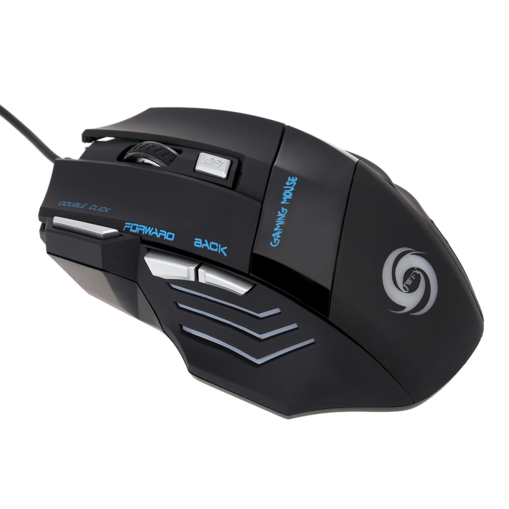 Adjustable 3200 DPI 7 Buttons 7D LED Optical USB Wired Gaming Mouse Mice for Laptop PC Professional Gamer