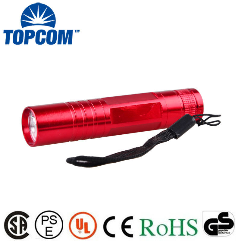 Aluminum Alloy Lamp Body Material And Emergency Usage LED Torch Keychain
