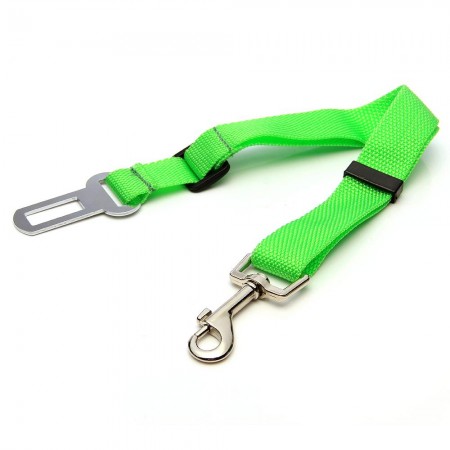 Green Dog Puppy Pet Safety Seat Belt Car Vehicle Harness Seatbelt Adjustable