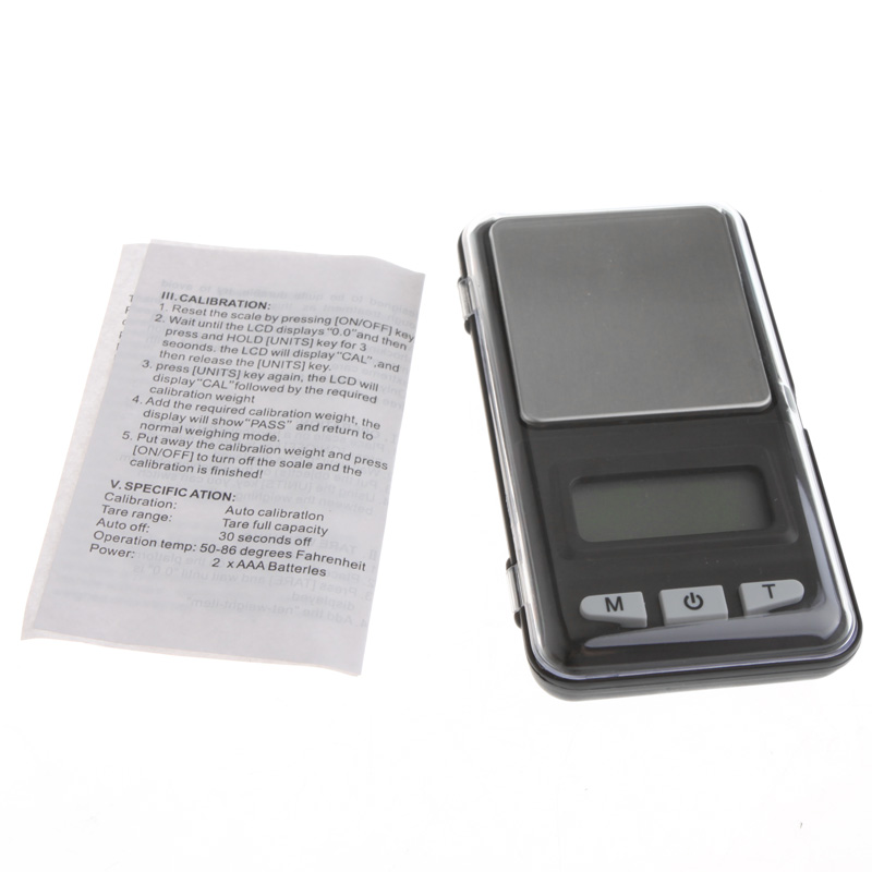 200g * 0.01g Portable LCD Electronic Scales Digital Pocket Jewelry Scales Coin Gold Diamond Weight Weighing Scale