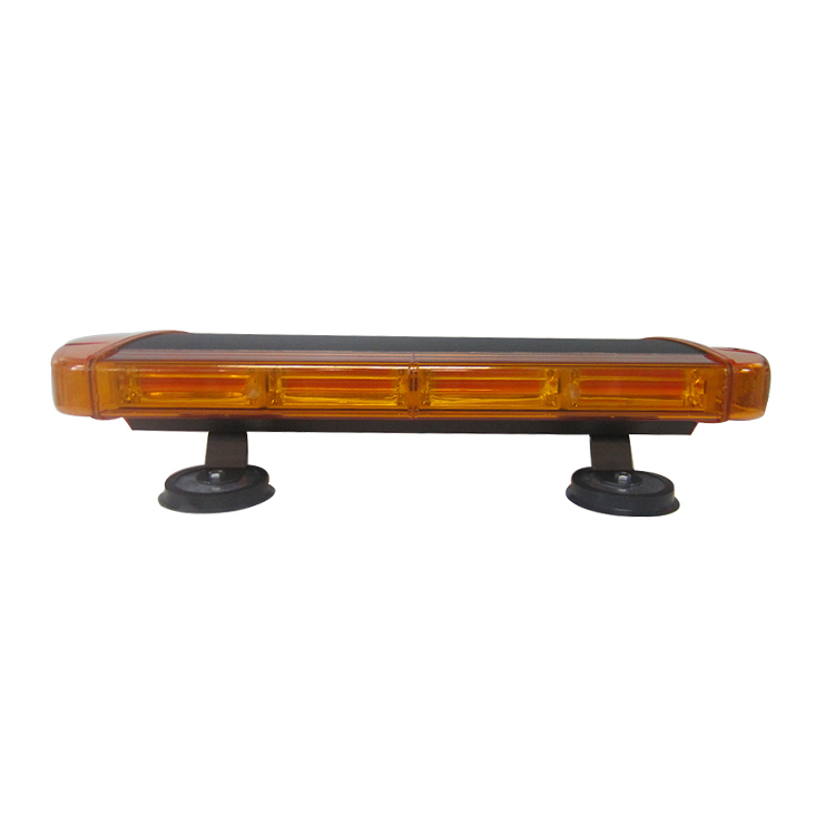 100W Emergency amber led warning light bar for special vehicle